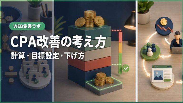 CPAとは？意味・計算・目標設定と下げ方を解説【2026年版】