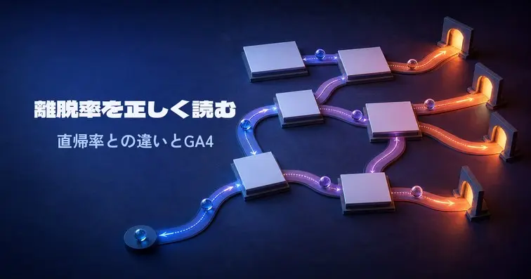 離脱率とは？直帰率との違いや改善方法を細かく解説！