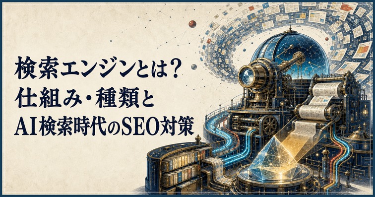 検索エンジンとは？仕組み・種類とAI検索時代のSEO対策を解説