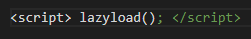 lazyload()関数を実行