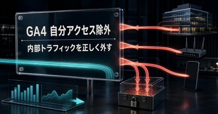 GA4で自分のアクセスを除外する方法｜IP・スマホ対応