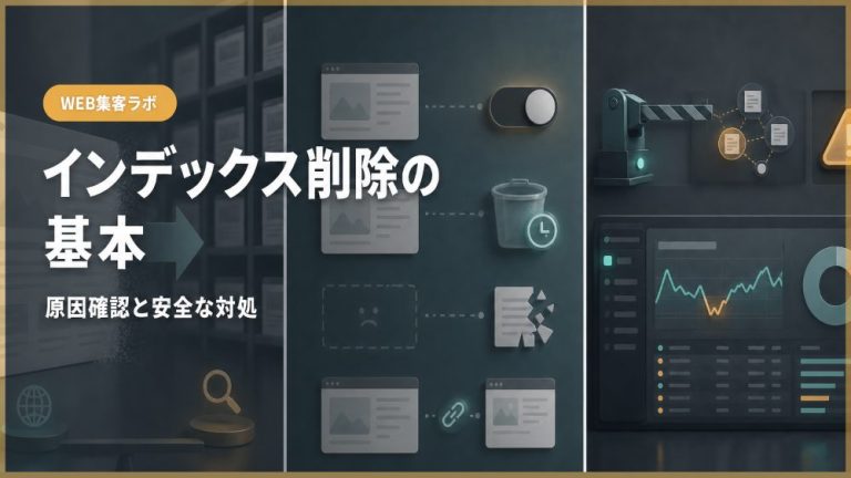 インデックス削除とは？原因・削除方法・確認・復元まで完全ガイド【2026年版】
