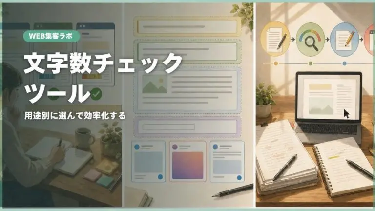 文字数チェックツールおすすめ10選｜無料・選び方【2026年版】
