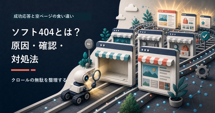 ソフト404エラーとは？SEOへの影響・原因の4分類・GSC確認方法・対処法