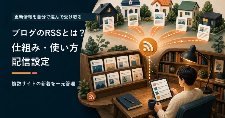 ブログのRSSとは？仕組み・使い方・配信設定をまるごと解説【2026年版】