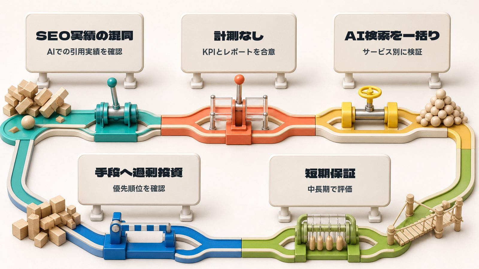 依頼前に陥りやすい5つの失敗パターンと回避策