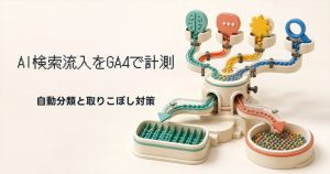 AI検索からの流入をGA4で計測する方法｜設定手順と実務の落とし穴