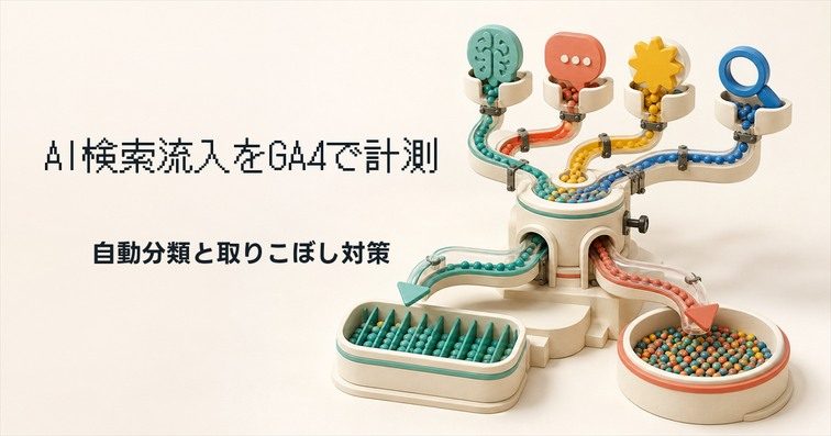 AI検索からの流入をGA4で計測する方法｜設定手順と実務の落とし穴
