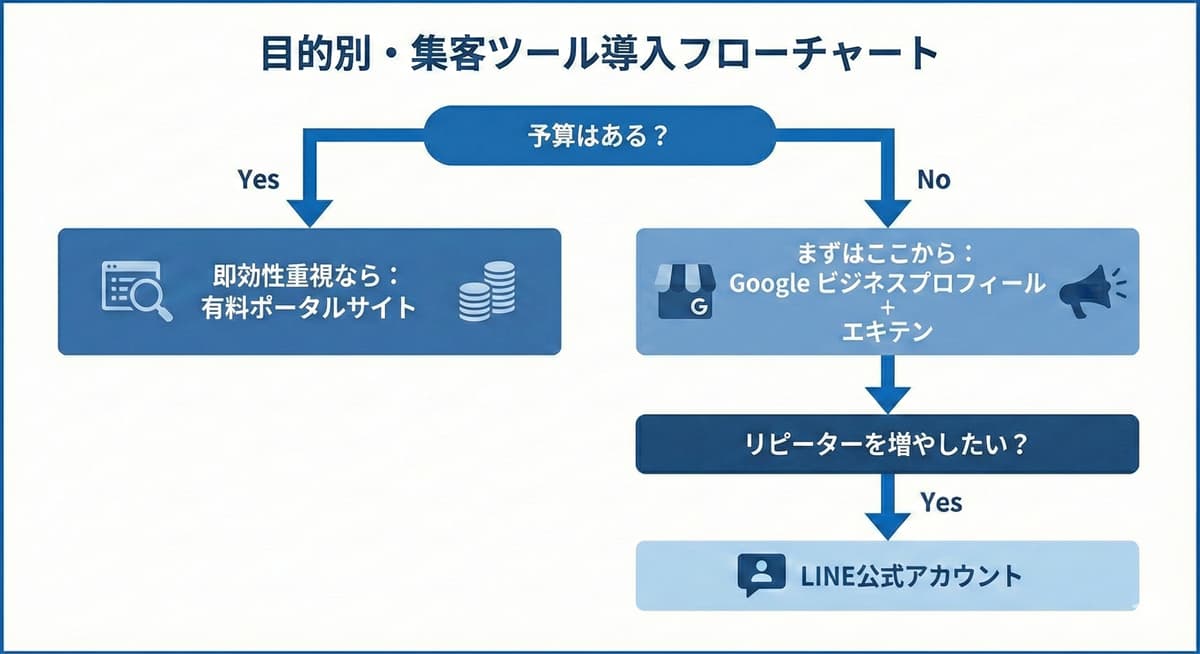 3. お金をかけてでも、“今すぐ客”が欲しい人